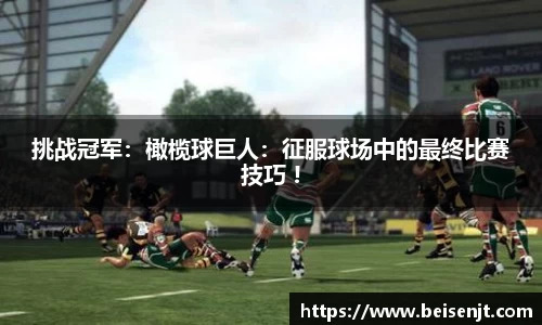 挑战冠军：橄榄球巨人：征服球场中的最终比赛技巧 !